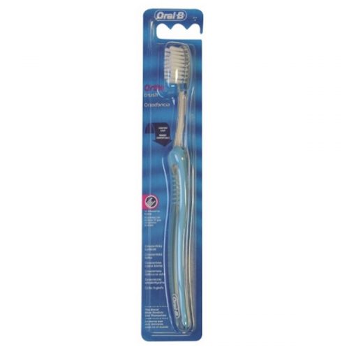 ORAL-B - Ορθοδοντική οδοντόβουρτσα 35mm Γαλάζια