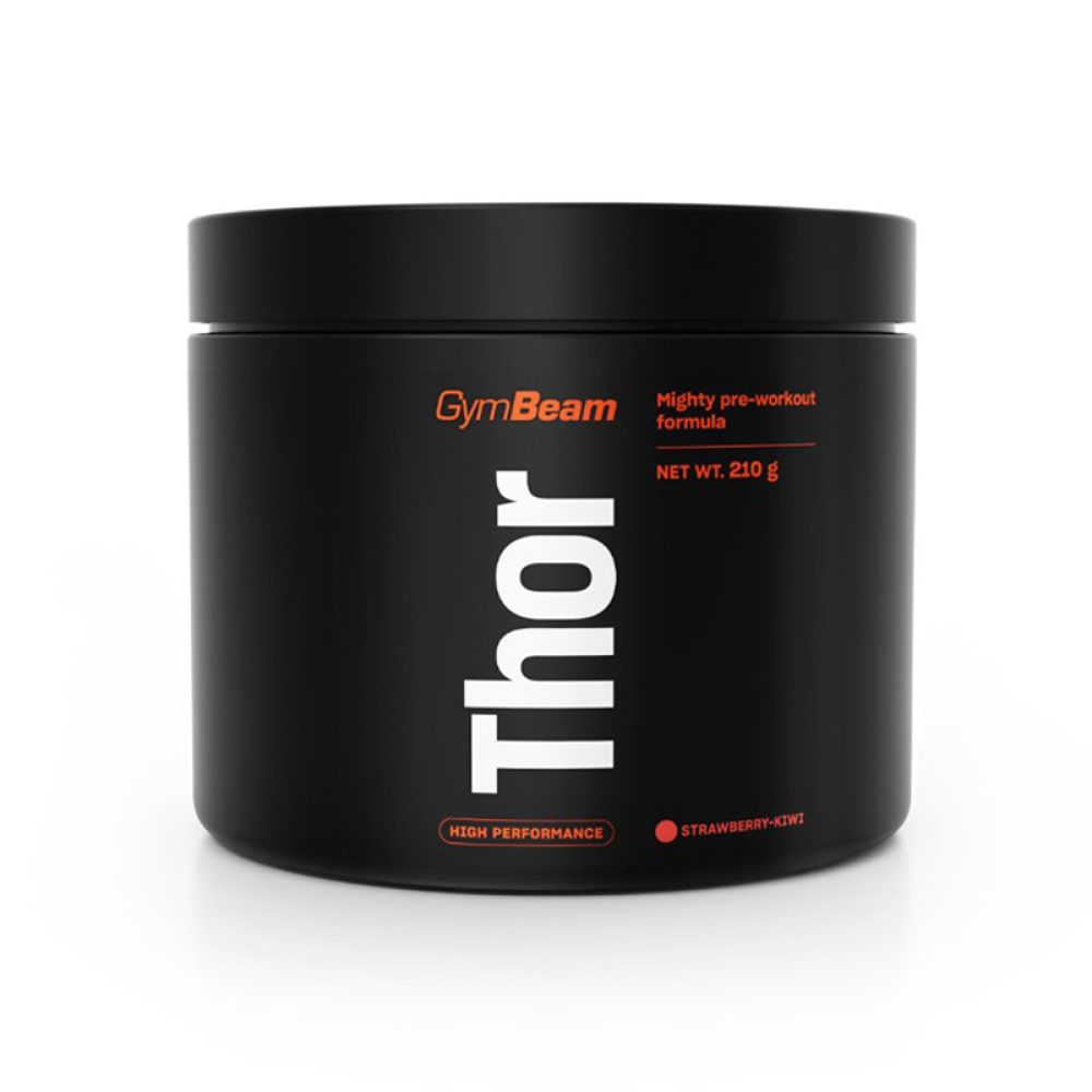 GymBeam - Διεγερτικό Pre-Workout Thor 210gr Φράουλα Ακτινίδιο