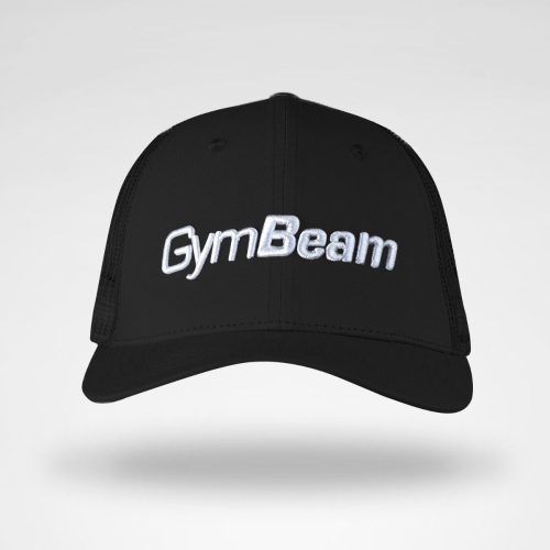 GymBeam - Καπέλο Jockey Mesh Panel Μαύρο