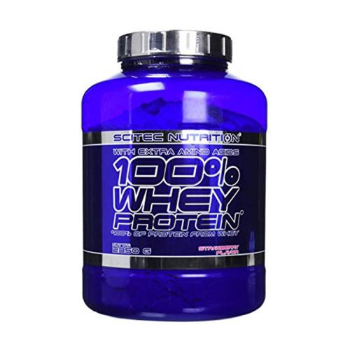 Scitec Nutrition - 100% Whey Protein 2350gr με Γεύση Φράουλα